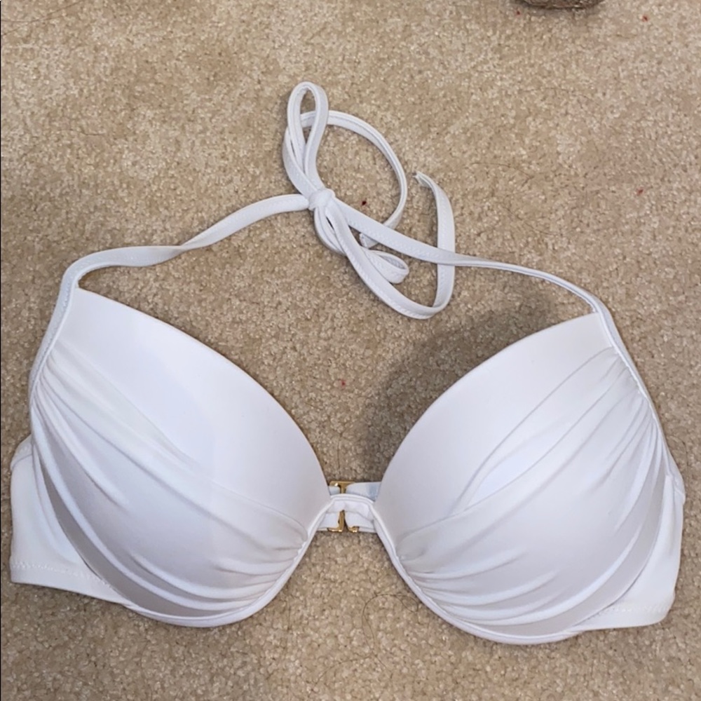 Shade & Shore: White Swimsuit Top